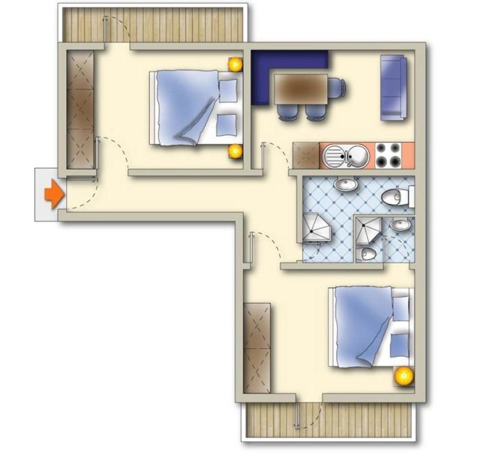Hotel Walchenhof Mayrhofen Zimmer foto